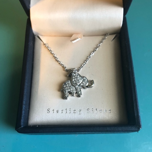 Jewelry - Elephant Necklace - Brand New Sterling Silver